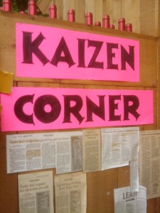 Kaizen corner